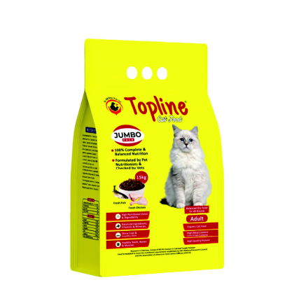 Topline Cat Food – Complete Nutrition for Healthy & Active Cats